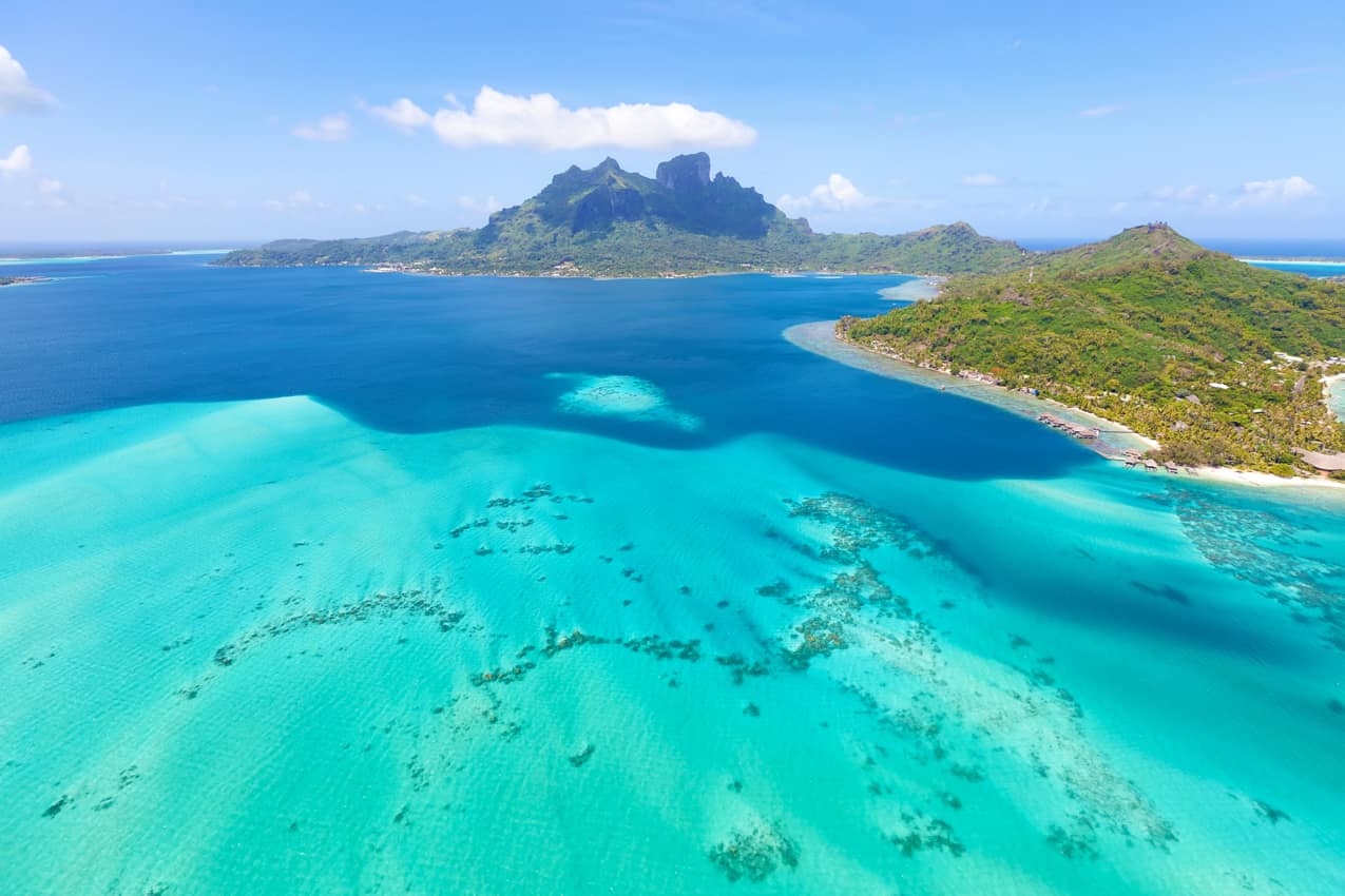 Bora Bora Otemanu Tahiti Polinésia Francesa© Shutterstock - Imagens meramente ilustrativas