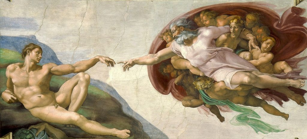 Did Michelangelo Have a God Complex? An Expert Has Suggested That He Painted Himself Into ‘The Creation of Adam’ https://news.artnet.com/art-world/did-michelangelo-have-a-god-complex-an-expert-has-suggested-that-he-painted-himself-into-the-creation-of-adam-2300979