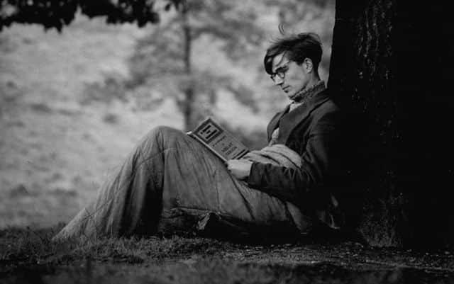 Colin Wilson on Hampstead Heath in 1956. Photo by Mark Kauffman/The LIFE Picture Collection/Shutterstock