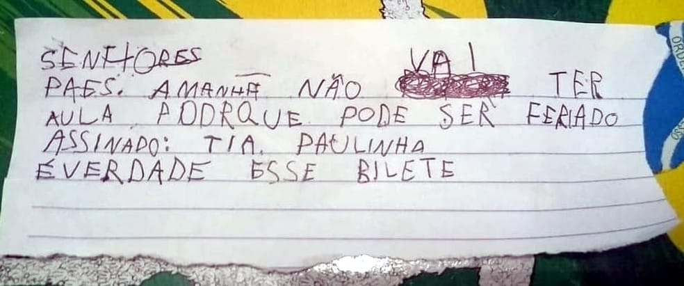 É verdade esse bilete https://pt.wikipedia.org/wiki/%C3%89_verdade_esse_bilete
