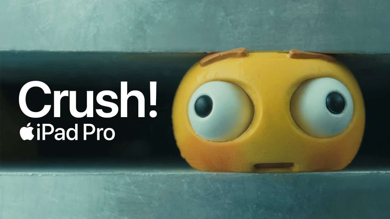 Crush! | iPad Pro | Apple https://youtu.be/ntjkwIXWtrc?si=0MawhBMEKkCNgTX8