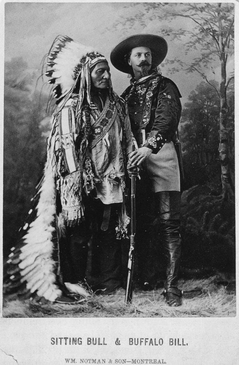 itting Bull and Buffalo Bill. Library of Congress