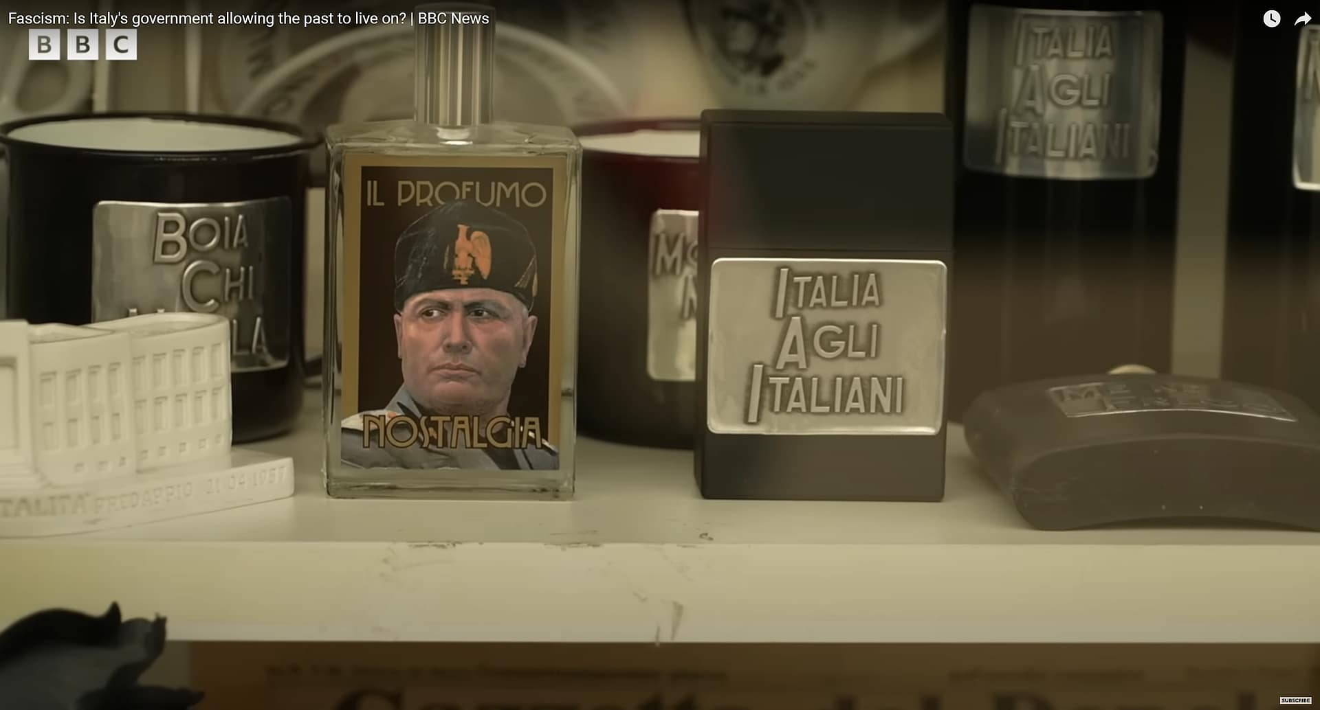 Fascism: Is Italy's government allowing the past to live on? | BBC News https://youtu.be/aulPANNCBz0?si=nBAEJMv3_PRQwhyx