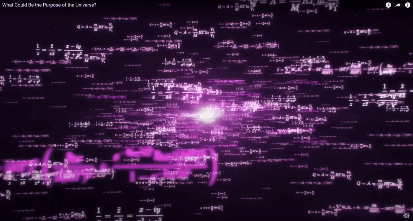 Sabine Hossenfelder - What Could Be the Purpose of the Universe? https://youtu.be/HgTiMEfWkHE?si=eObn6D97iFacdrLk