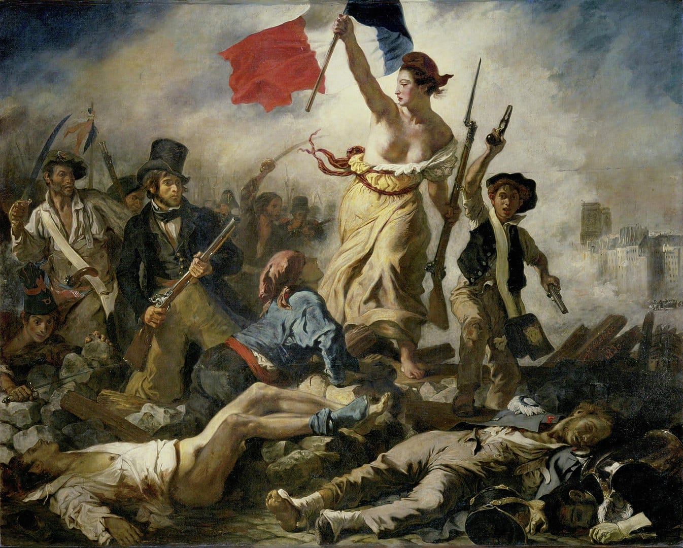 French Revolution - By Eugène Delacroix - Erich Lessing Culture and Fine Arts Archives via artsy.net, Public Domain, https://commons.wikimedia.org/w/index.php?curid=27539198