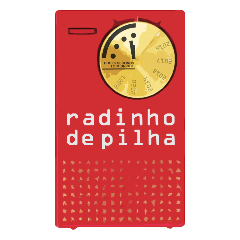 a beldade e o bluetooth, misticismo quântico, Hubble e as galáxias, faltam 89s? — radinho de pilha cover